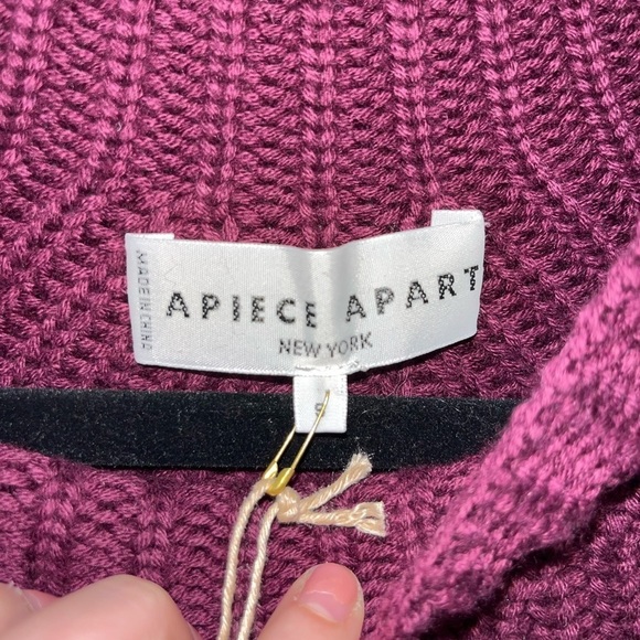 Apiece Apart Eco Neuva Merel Balloon Sleeve Sweater - Picture 6 of 8